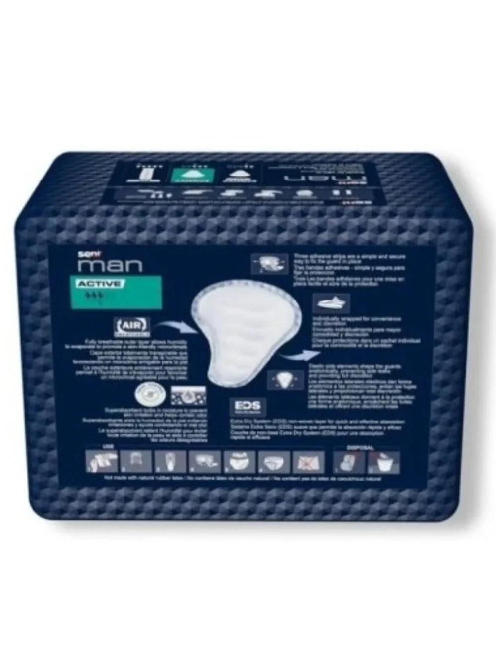 FREE w/ Purchase - SENI Man Active Light Bladder Control Guards (15 ct) - OSFM
